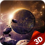 Cover Image of 下载 3D Galaxy Space Live Wallpaper 1.0.7 APK