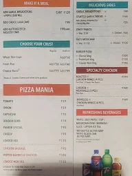 Domino's Pizza menu 2