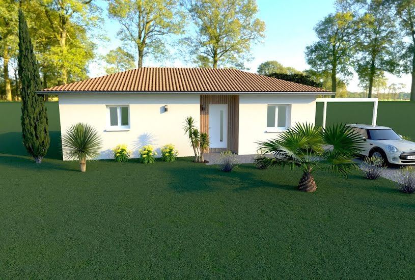  Vente Terrain + Maison - Terrain : 500m² - Maison : 85m² à Magescq (40140) 