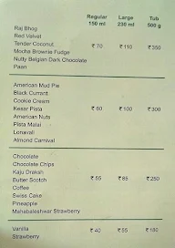 Havmor Ice Cream menu 6