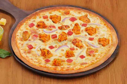 Indi Chicken Tikka Cheese Burst Pizza [10" Large]