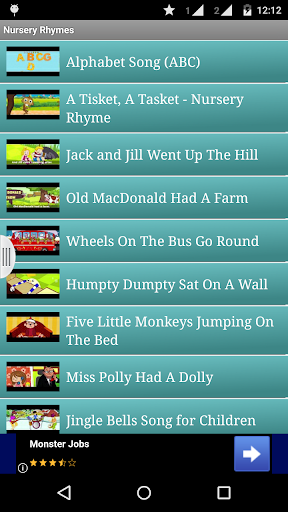 TOP NURSERY RHYMES English