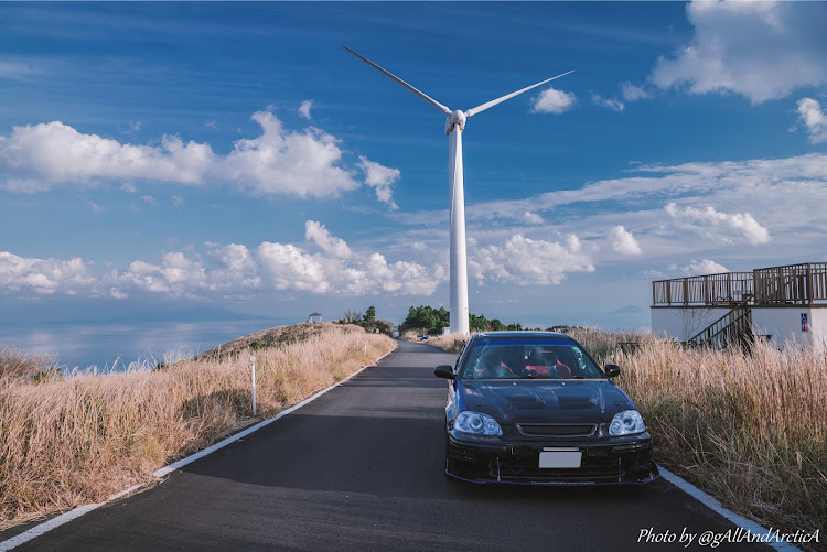 シビックの伊豆半島・空・今年もあとわずか・目指せPickUpCars・discover_ctに関するカスタム事例の投稿画像2枚目
