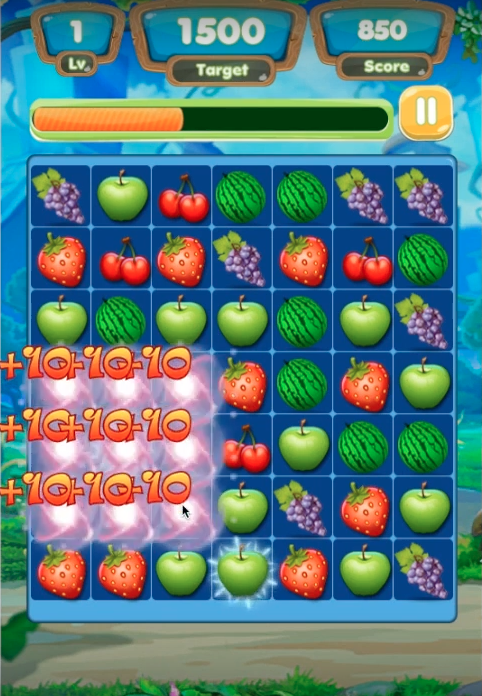 Fruit Link Screen 1