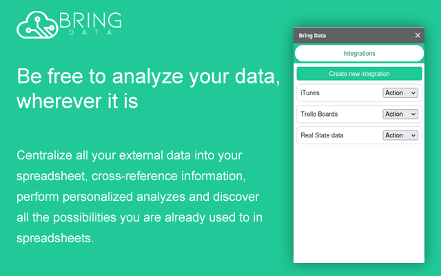 Bring Data screenshot 1