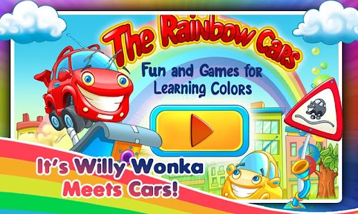 Download Rainbow Cars! Kids Colors Game apk