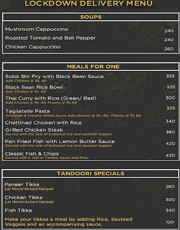 Spotlight menu 