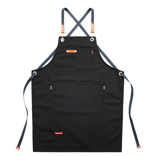 Title 1, Denim Canvas Apron for Restaurants, Baking, Bar...
