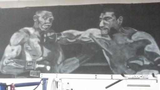 Boxing Mural 