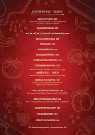 Prive Restaurant menu 8