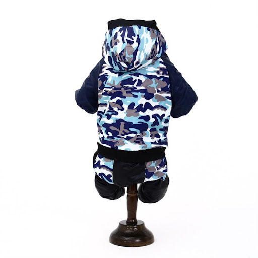 Title 2, Four-legged cotton-padded dog clothes Keep your...