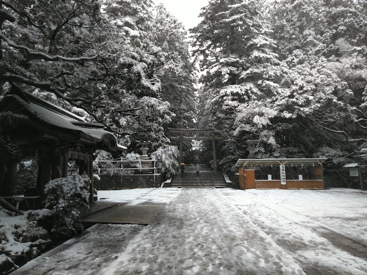 スカイラインの年末に向けて・雪が積もった・今代司酒造・弥彦神社⛩・強風が…💦に関するカスタム事例の投稿画像15枚目