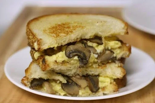 Mushroom Egg Grilled Sandwich