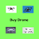 Buy Drone icon