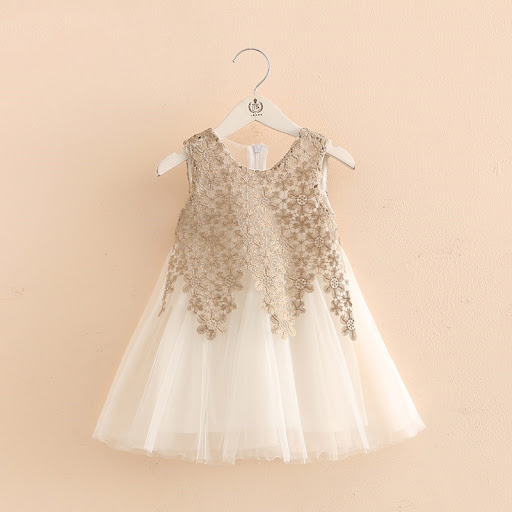 Title 5, Baby vest with gauze skirt, perfect for newborn...