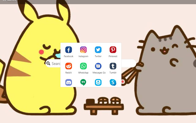 Pusheen Cat Wallpaper Latest Tab Theme chrome extension