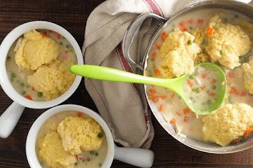Chicken and Cornbread Dumplings
