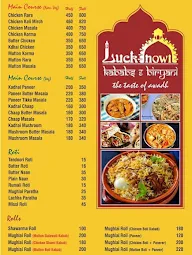 Lucknowi Kabab & Biryani menu 2