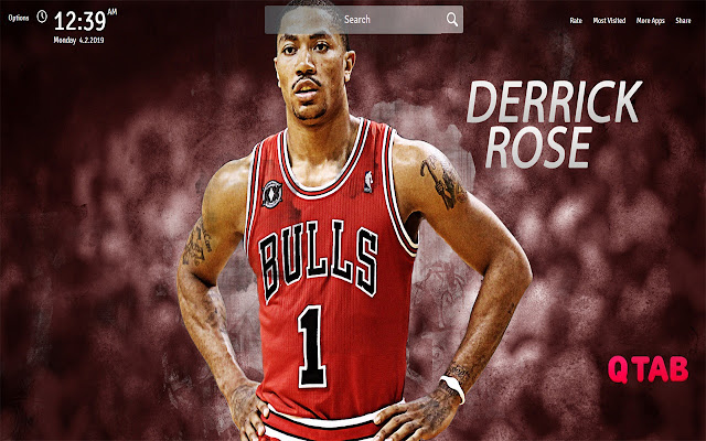 Derrick Rose Wallpapers New Tab