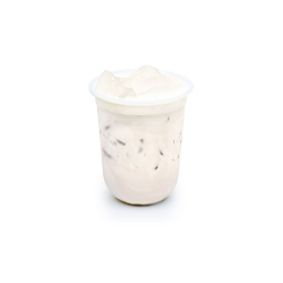 Ice Taro Sea Salt Cream Latte