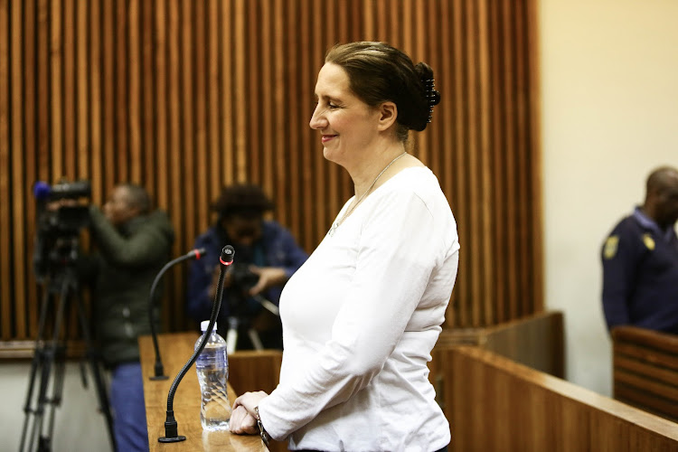 Convicted racist Vicki Momberg