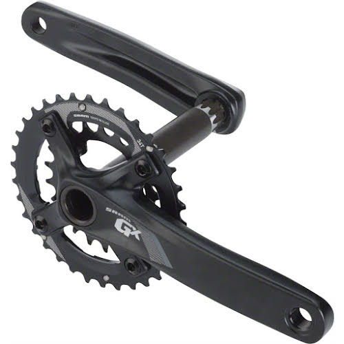 SRAM GX 1000 Fat Bike Crankset GXP 10-Speed 34- 22T, 170mm Rear Hub