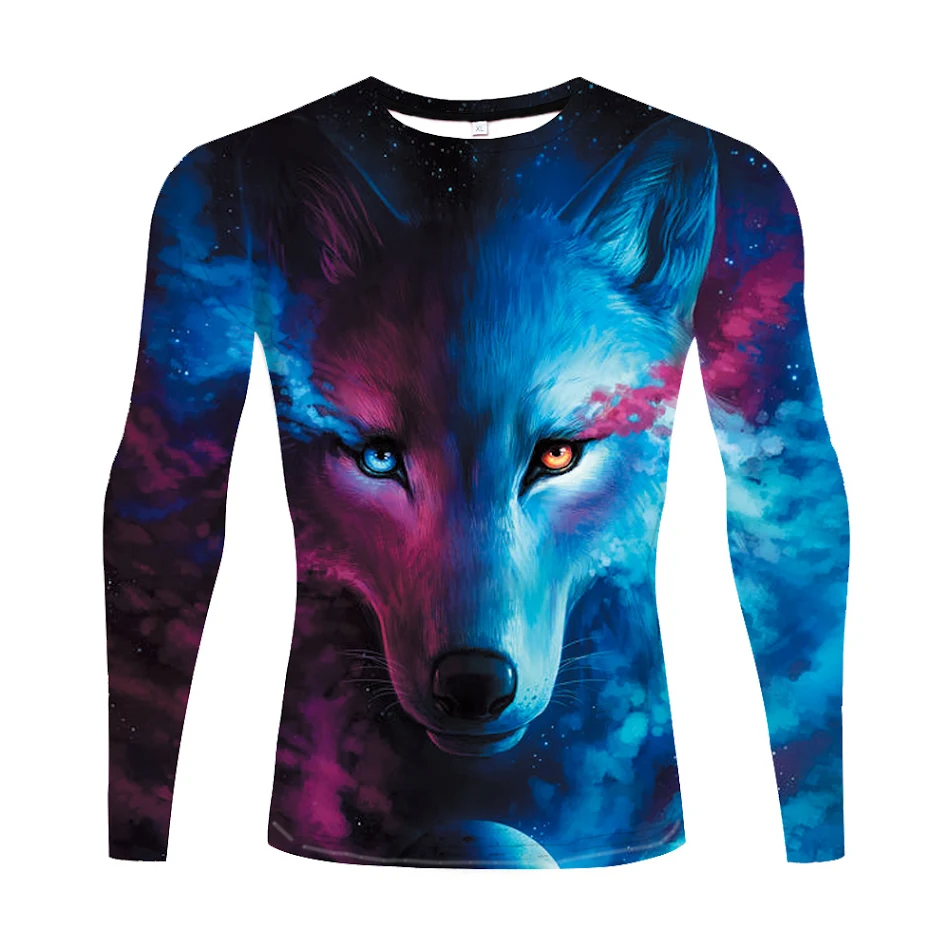 Emotional Skull 3D Digital Printing Short-Sleeved T-Shirt