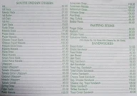 Greens Veg Restaurant menu 2