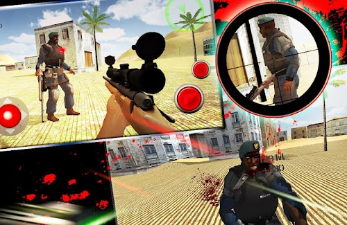 Android application Sniper SWAT FPS screenshort