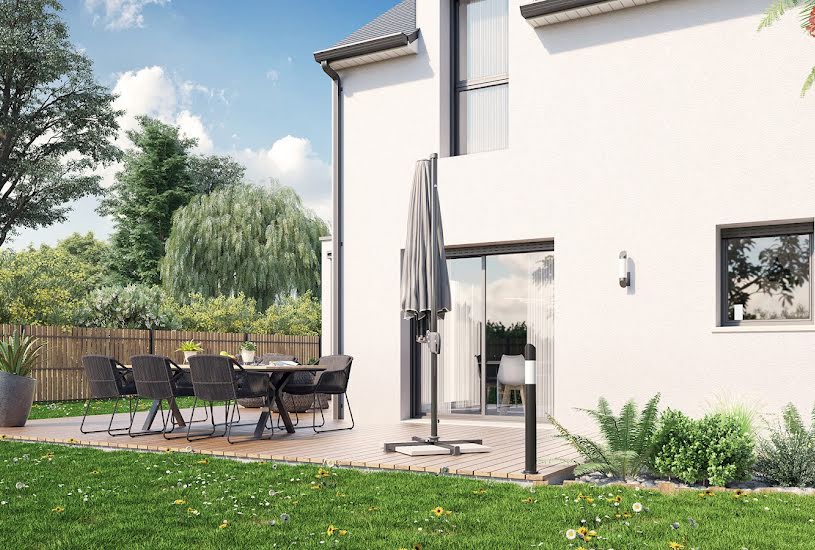  Vente Terrain + Maison - Terrain : 290m² - Maison : 118m² à Domagné (35113) 