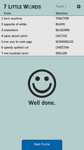 7 Little Words Express: A fun twist on crosswords screenshots 3