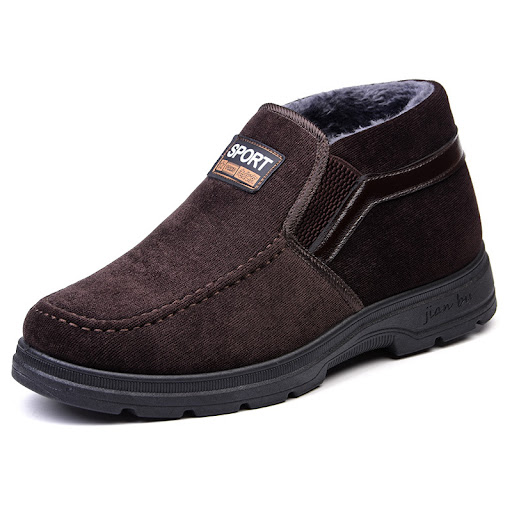 Title 4, Mens Cotton Shoes Foreign Trade Winter Velvet ...