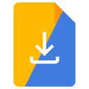 Google Slides & Docs - Download Image icon