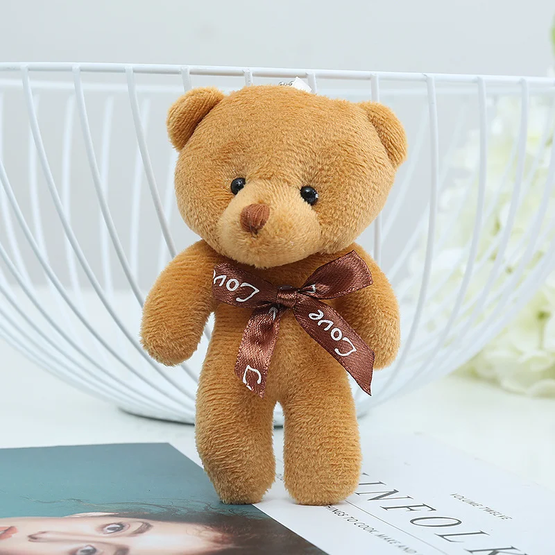 Schattige Beer Hanger Pluche Tas Hanger Zachte en knuffelige decoratie Ideaal voor sleutels of rugzak Perfect cadeau-idee voor elke gelegenheid
