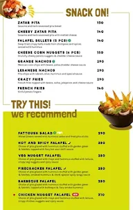 Falafel's menu 6