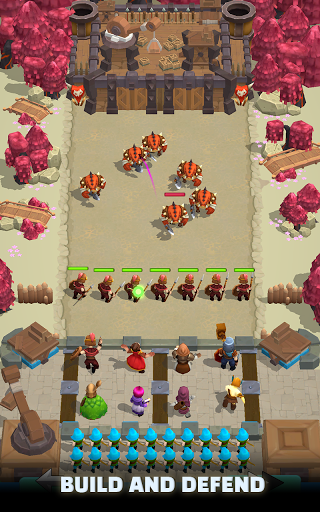 Wild Castle TD: Grow Empire Tower Defense  screenshots 3