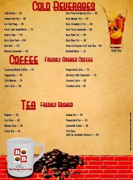 The Burger Barn Cafe menu 2