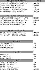 Biriyani Hub menu 1