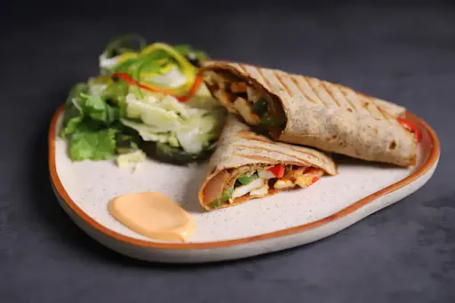 Keto Peri Peri Paneer Wrap