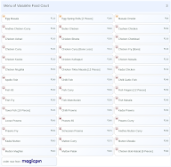 Vaisakhe Food Court menu 3