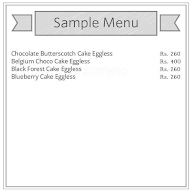 Mr. & Ms Cake Pastry menu 1