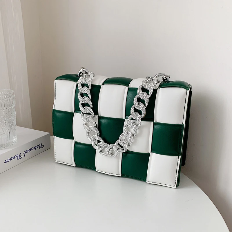Borsa a tracolla monospalla semplice e alla moda, colore unico. Perfetta per le donne, leggera e ideale per l'uso quotidiano con stile.