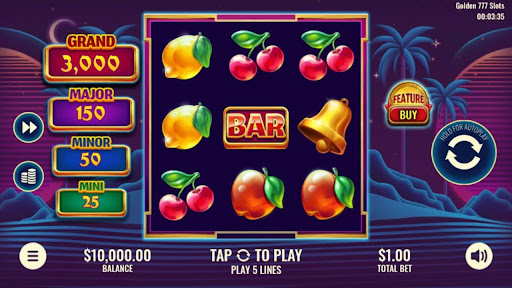 Screenshot Golden 777 Slots