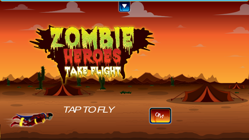 Zombie Heroes Take Flight