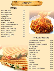 Pakwaan Candlelight Dining Restaurant menu 2