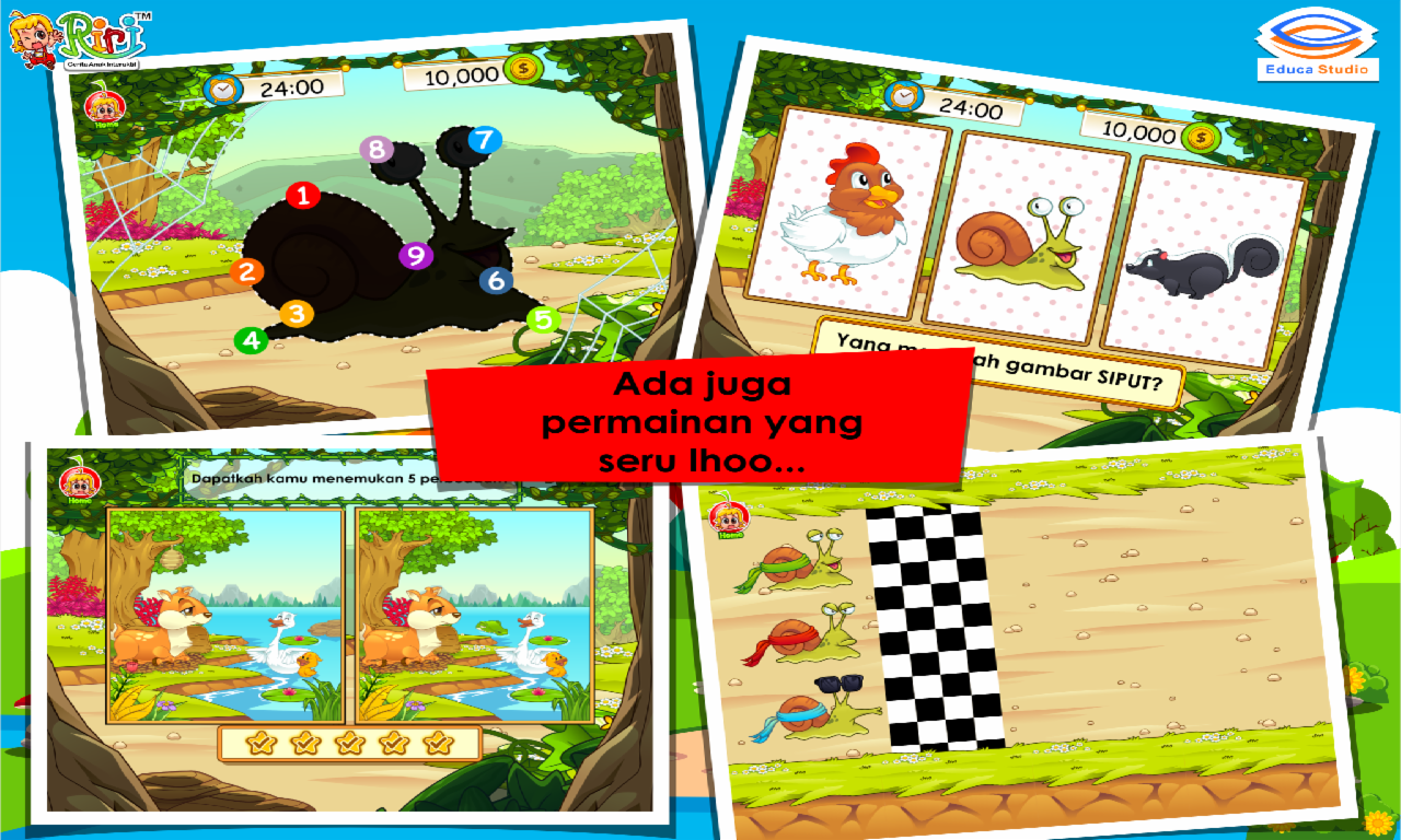 Cerita Anak Kancil Dan Siput Adu Pintar Android Alkalmazsok A