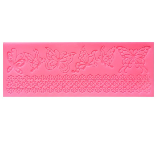 Title 1, Butterfly lace chocolate clay mold for creating...