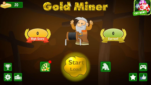 Gold Miner Classic: Gold Rush - Mine Mining Games (Mod) 