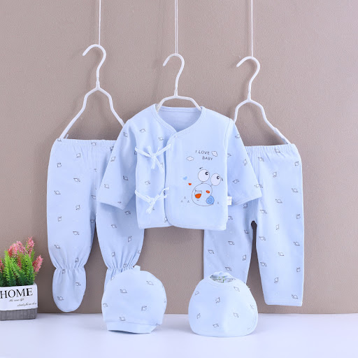 Title 4, Cotton Baby Clothing Underwear Set Spring and S...