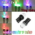 Đèn Led Demi Xinhan Chân T10 Nháy 7 Màu